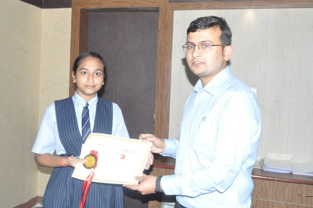 PSY Meritorious honor in Hosangabad Collectorate